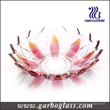 Lotus Flower Shaped Colored Glass Bowl